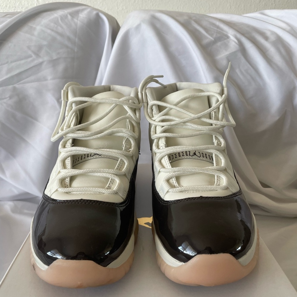 Black and White High-Top Sneakers